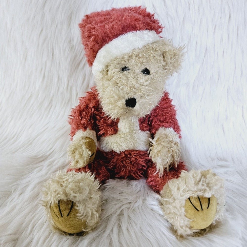 Boyds Collection 18" Red Santa Hat J.B. Bean Series Teddy Bear Plush Vintage